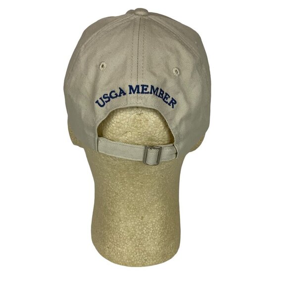 US Open 2006 Winged Foot USGA Member Golf Hat Cap Blue Canvas Adjustable - Picture 2 of 7